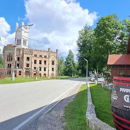 Pivovar A Penzion Grasel Český Rudolec Kültér fotó