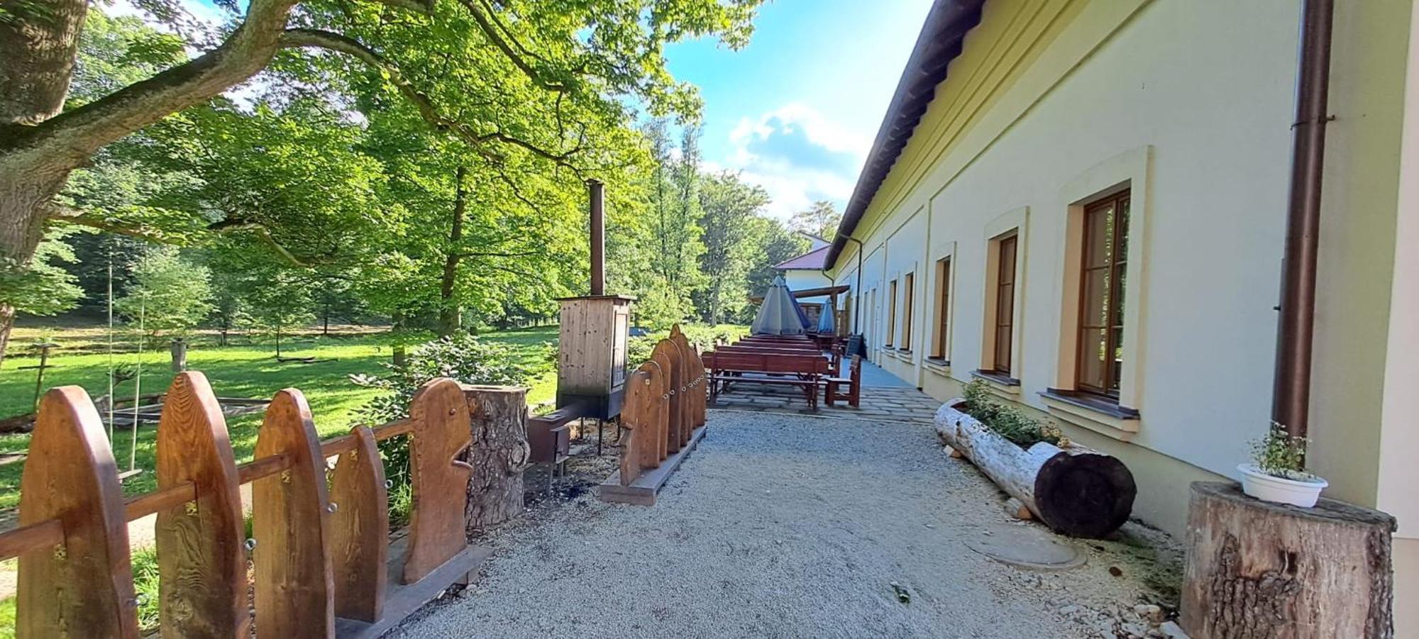 Pivovar A Penzion Grasel Český Rudolec Kültér fotó